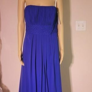 (21) NWT Formal Gown in color Royal by "Wow"